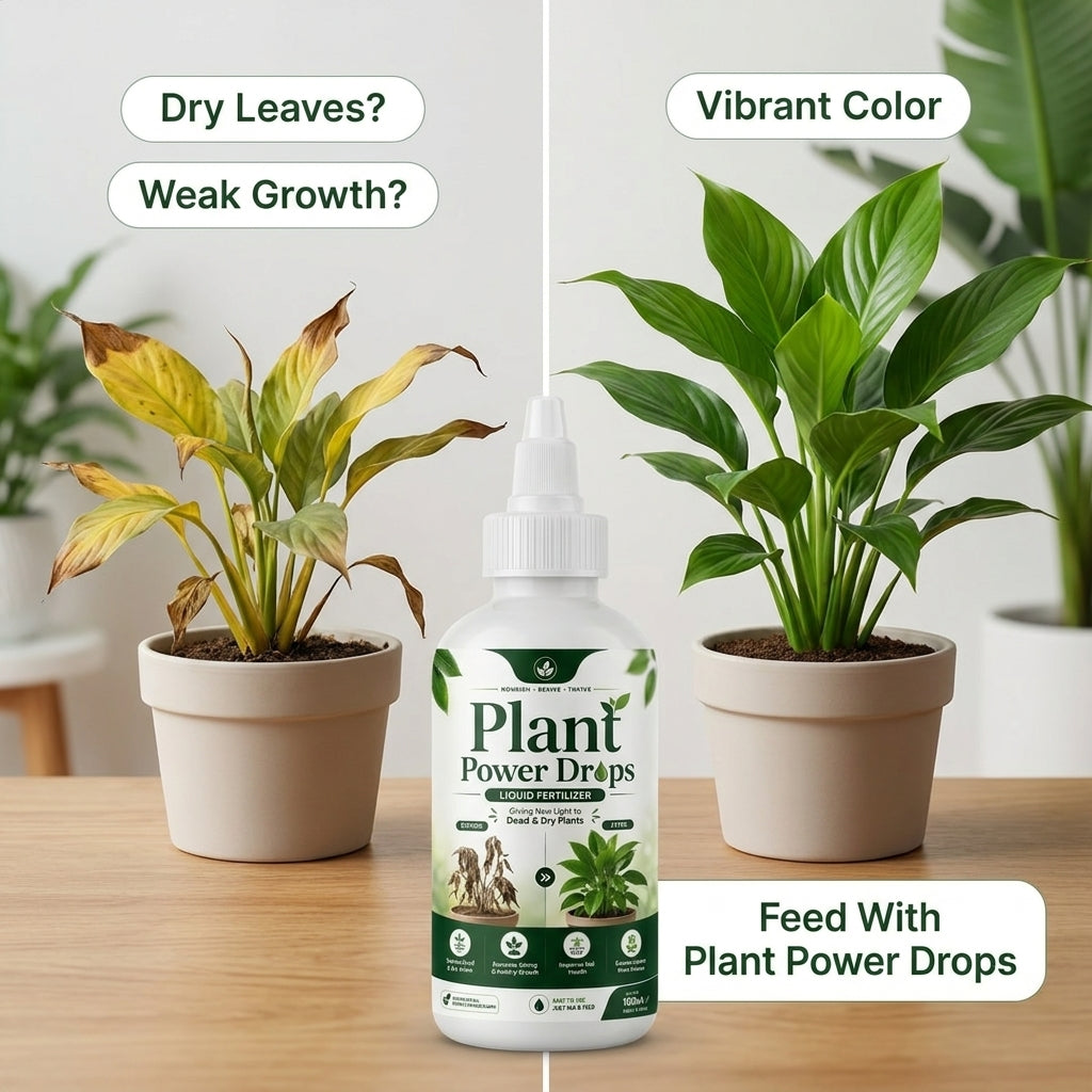 Plant Power Drops – Liquid Fertilizer For Plants 💧🌿