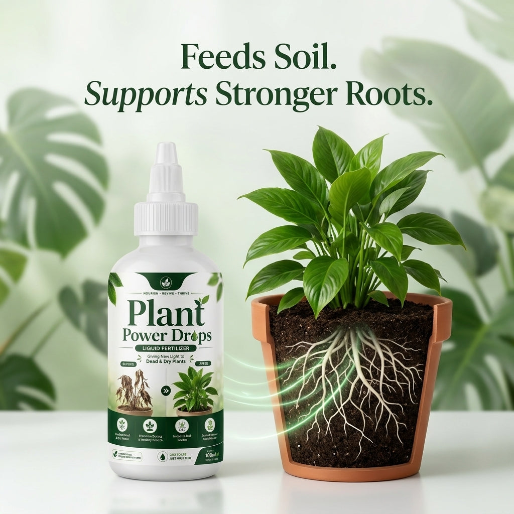 Plant Power Drops – Liquid Fertilizer For Plants 💧🌿