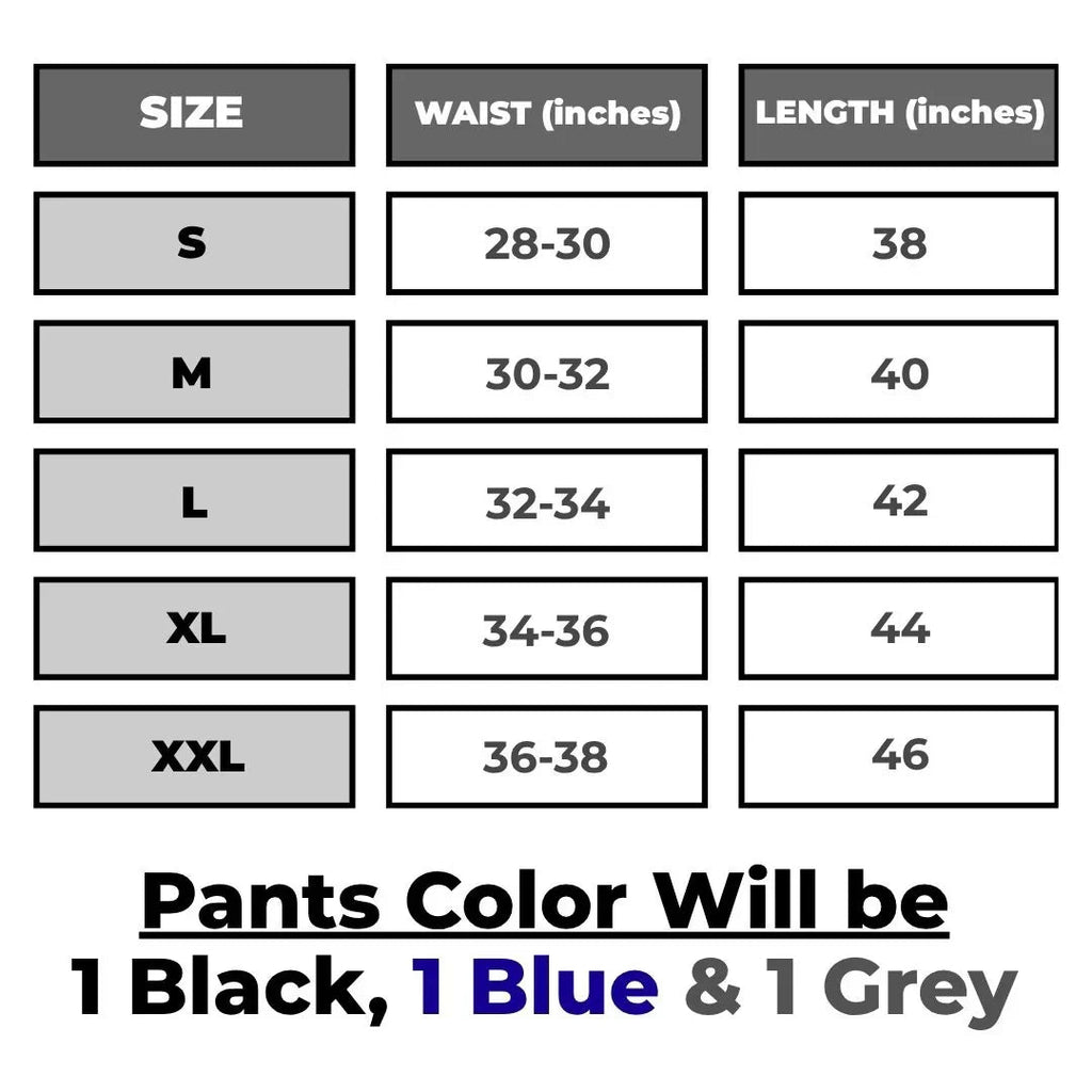 Pack of 3 Offer 😍 Men’s Premium Multi-Purpose Tactical Cargo Pants | Black, Blue & Grey
